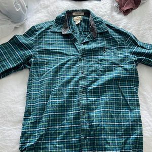 LL Bean flannel size large